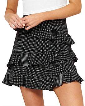 MinkPink Emelie Ruffled Mini Skirt