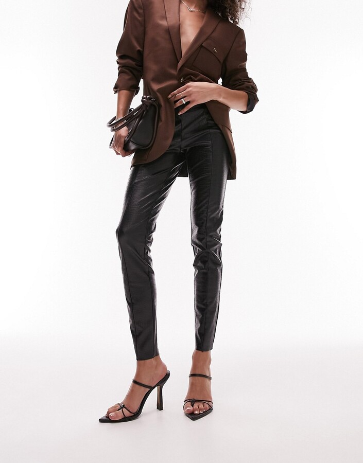 Topshop Leather Pants | Shop the world's largest collection of fashion |  ShopStyle
