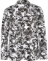 Thumbnail for your product : Jil Sander Printed Cotton Lightweight Blazer