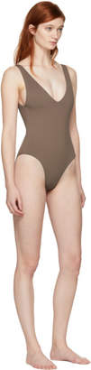 Her Line Brown Ester One-Piece Swimsuit