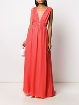 Thumbnail for your product : Fausto Puglisi Sleeveless Pleated Gown