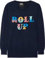 Thumbnail for your product : Markus Lupfer Roll Up sequined merino wool sweater