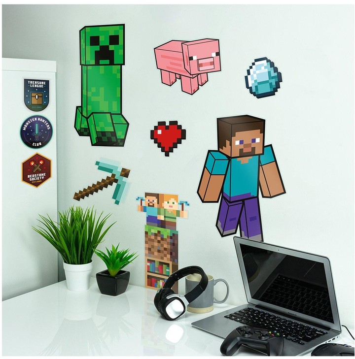 Minecraft Wall Decals - ShopStyle Artwork