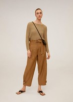 Mango openwork sweater