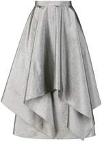 Christopher Kane paper glitter layered skirt