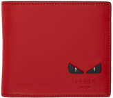 Thumbnail for your product : Fendi Red Bag Bugs Wallet