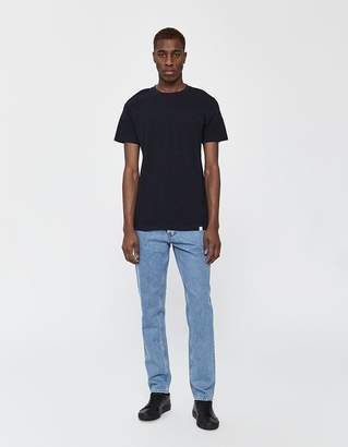 Norse Projects S/S Niels Bubble Tee in Dark Navy