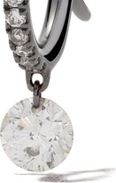 Thumbnail for your product : Raphaele Canot 18kt black gold Set Free Diamond mini hoops