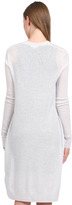 Thumbnail for your product : Minnie Rose Long Snap Cardigan in Concrete