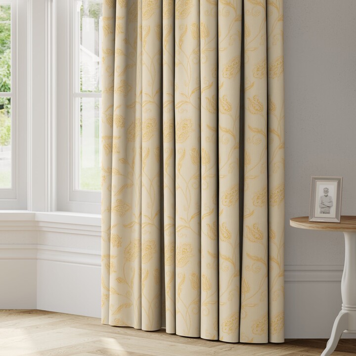 Dunelm Cavendish Made to Measure Curtains Cavendish Jacquard Cream
