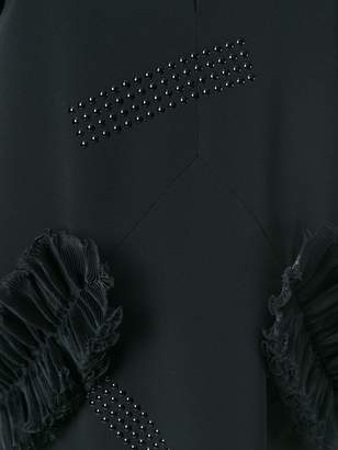 Christopher Kane keyhole detail organza dress