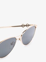Thumbnail for your product : Karen Wazen Black Jen Aviator-Style Sunglasses