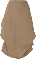 Vivienne Westwood Red Label - belted asymmetric skirt - women - Ramie - 40