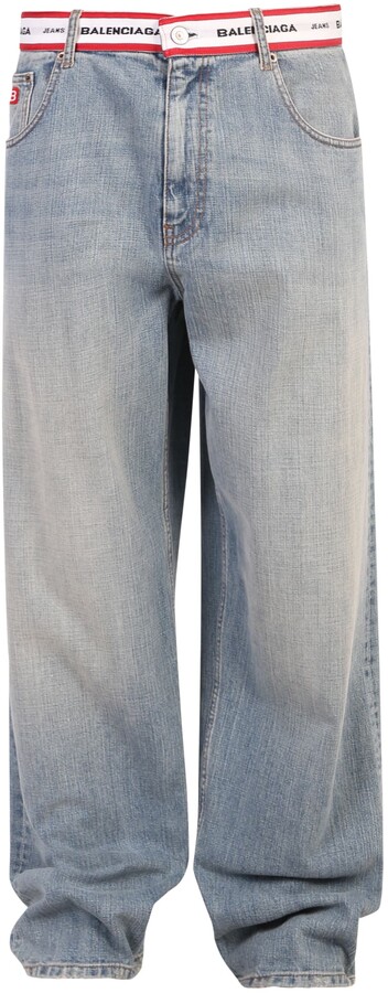 Balenciaga Branded Jeans - ShopStyle