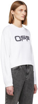 Thumbnail for your product : Off-White White Logo Knit Sweater