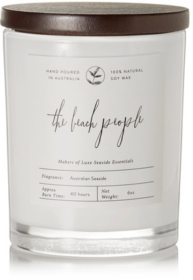 The Beach People Australian Seaside Scented Candle, 170g - White
