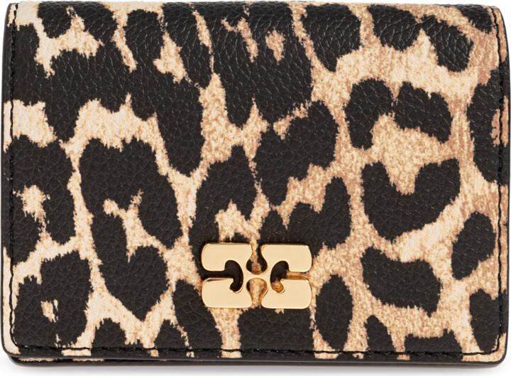 Ganni Wallet Made Of Eco Leather  - Brown