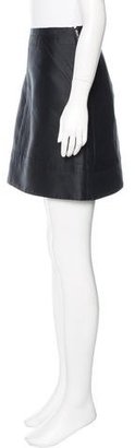 Louis Vuitton Silk Mini Skirt