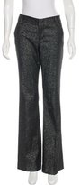 Thumbnail for your product : Alice + Olivia Metallic Wide-Leg Pants