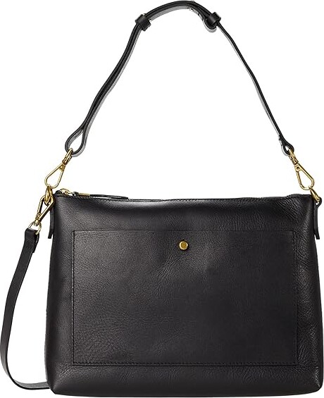 Madewell The Chain-Strap Crossbody Bag in Leather - Size One S
