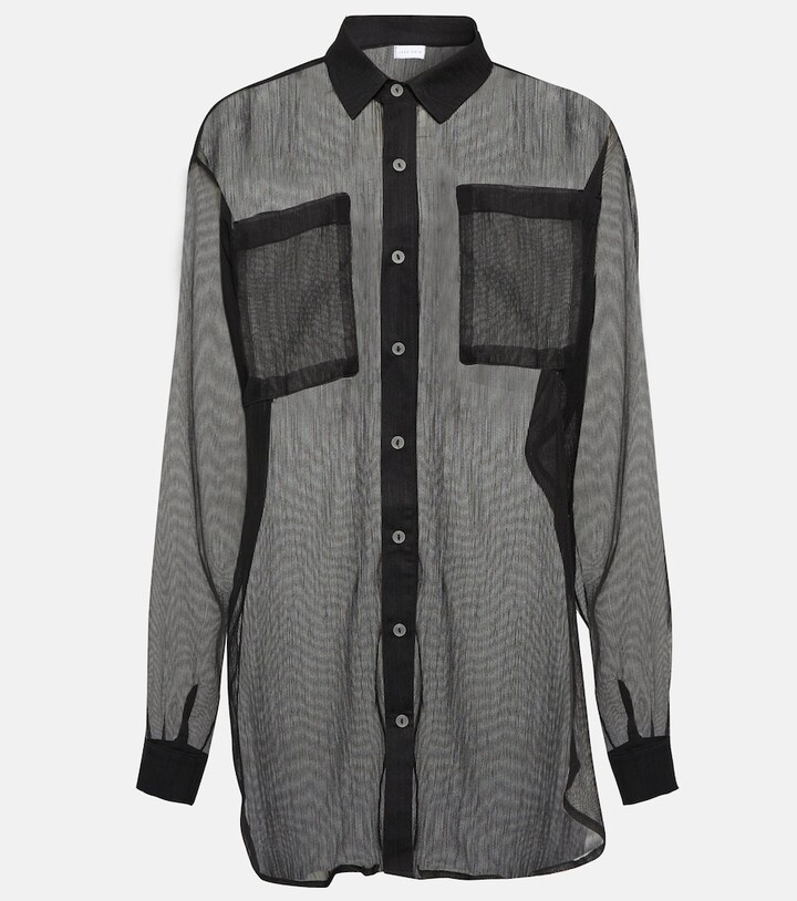 JADE SWIM Mika nylon shirt