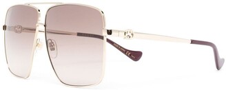 Gucci Eyewear Oversized-Frame Sunglasses