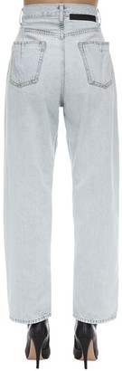 Unravel Cropped Baggy Cotton Denim Jeans