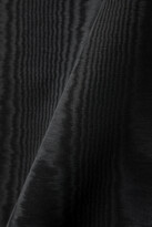 Thumbnail for your product : Brandon Maxwell Moire Mini Dress - Black