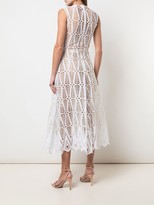 Thumbnail for your product : Oscar de la Renta Sleeveless Cut-Out Dress