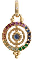 Thumbnail for your product : Temple St. Clair Piccolo Tolomeo Diamond & Sapphire Pendant