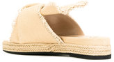 Thumbnail for your product : No.21 frayed trim sandals