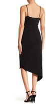 Thumbnail for your product : Bebe Surplice Hi-Lo Cami Dress