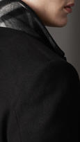 Thumbnail for your product : Burberry Wool Cashmere Peak Lapel Topcoat