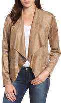 Thumbnail for your product : KUT from the Kloth Tayanita Floral Faux Suede Jacket