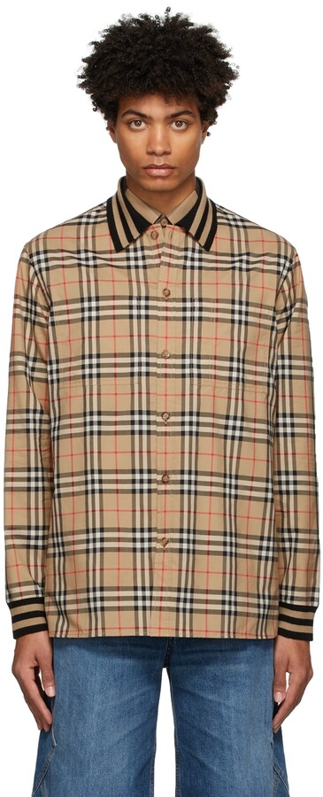 Burberry Check Shirt Men | Shop the world's largest collection of 