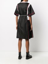 Thumbnail for your product : Prada belted panelled T-shirt dress