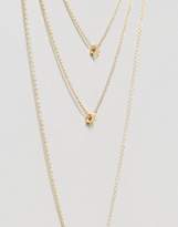 Thumbnail for your product : NY:LON Star Multirow Necklace