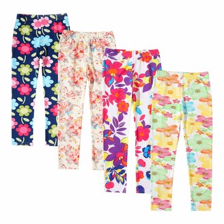 Allesgut Toddler Girls' Star Leggings Printing Pants Multipack Camouflage  6-7 Years Old - ShopStyle
