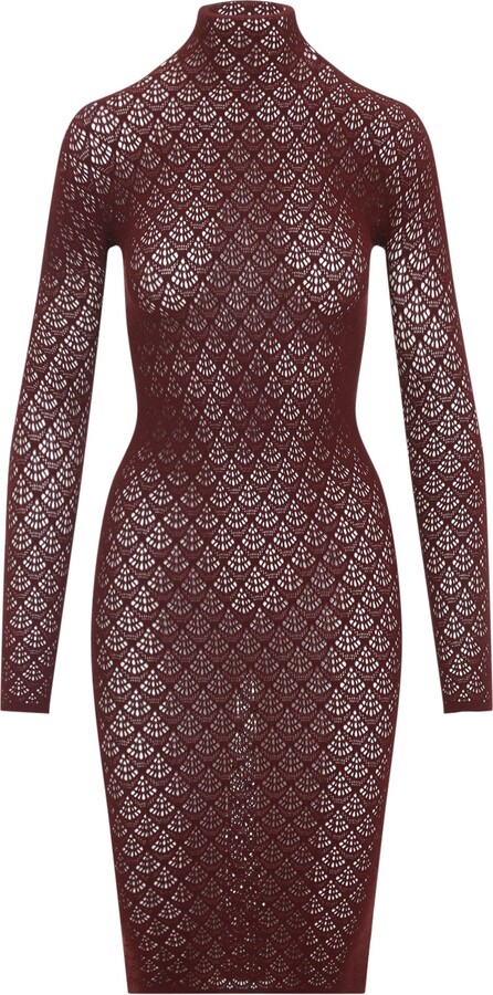 Wolford Mini Dresses Red