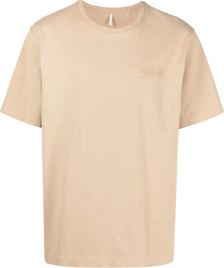 Sunflower graphic-print organic-cotton T-shirt