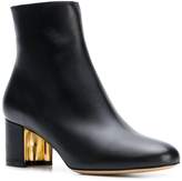 Thumbnail for your product : Ferragamo block heel ankle boots