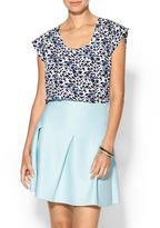 Thumbnail for your product : Collective Concepts Animal Print Top
