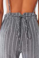 Thumbnail for your product : Urban Outfitters Striped Chambray Jumpsuit