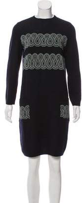 A.P.C. Long Sleeve Wool Dress