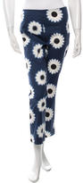 Thumbnail for your product : Prada Floral Print Cropped Pants