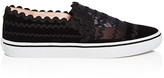 Thumbnail for your product : Kate Spade Senza Too Suede and Mesh Slip-On Sneakers