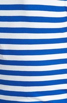 Thumbnail for your product : Chaus Ruched Zip Shoulder Stripe Top