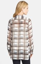 Thumbnail for your product : Vince Camuto 'Dreamy Plaid' Roll Sleeve Tunic