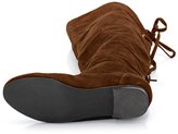 Thumbnail for your product : La Redoute PRIX MINI Suedette Lace-Up Thigh Boots