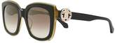 Thumbnail for your product : Roberto Cavalli Grosseto oversized sunglasses